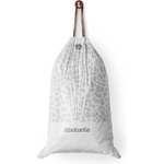 Brabantia Торба за кош Brabantia PerfectFit FlatBack+/Touch 1005575, Размер L, 40-45 л, 40 броя, Бял (1005575)