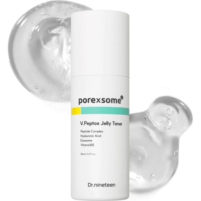 Dr. nineteen PoreXsome V. Peptox Jelly Toner - Дълбоко хидратиращ гел тонер за лице 150мл