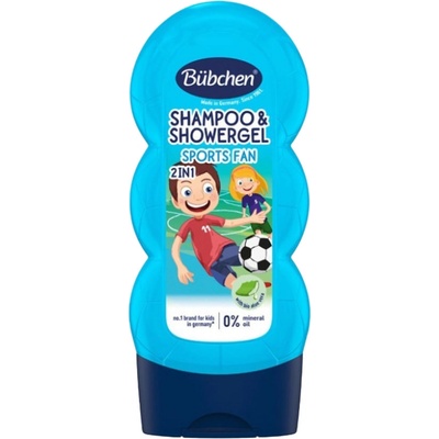 BÜBCHEN Kids šampon a sprchový gel 2v1 sport 230 ml – Zboží Dáma