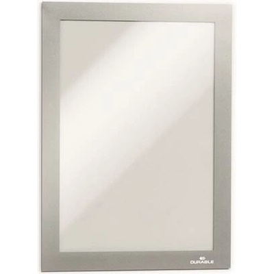 Informačný panel, A5, magnetický, DURABLE "DURAFRAME MAGNETIC", strieborná
