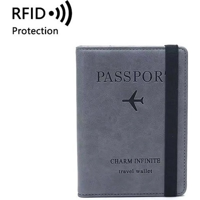Take it shop RFID Pouzdro na pas a doklady šedé – Zboží Živě
