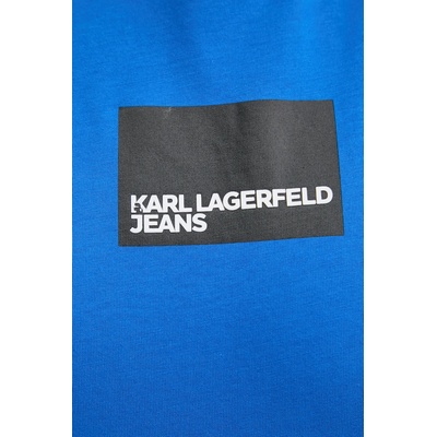 Karl Lagerfeld Jeans Памучна тениска Karl Lagerfeld Jeans (A1W17006)