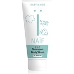 Naïf Baby & Kids 2-in-1 детски миещ гел и шампоан без парфюм 200ml