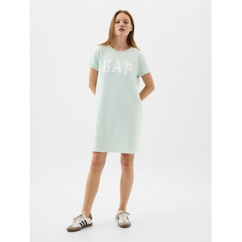 GAP Рокля с лого GAP GAP | Zelen | ЖЕНИ | XXS