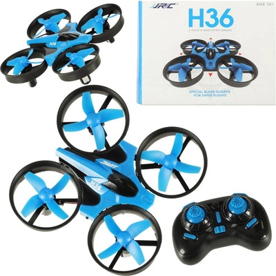 JJRC Aga RC Mini Drone H36 2.4GHz 4CH modrá