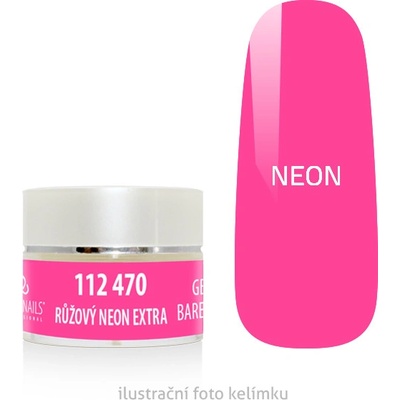 Expa nails expanails uv led gel barevný růžová neon extra 5 g