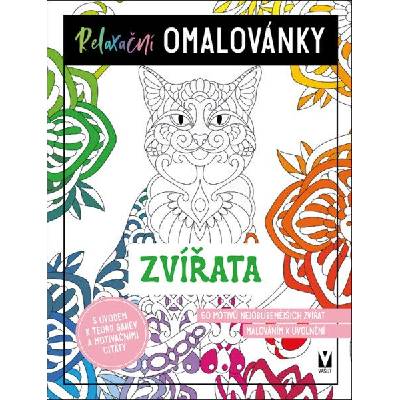 Relaxační omalovánky Zvířata