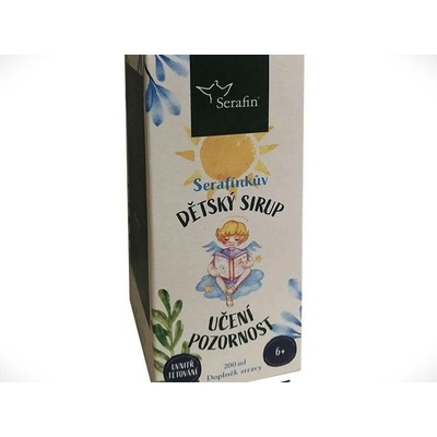 Serafínkův dětský sirup Učení a pozornost 200 ml