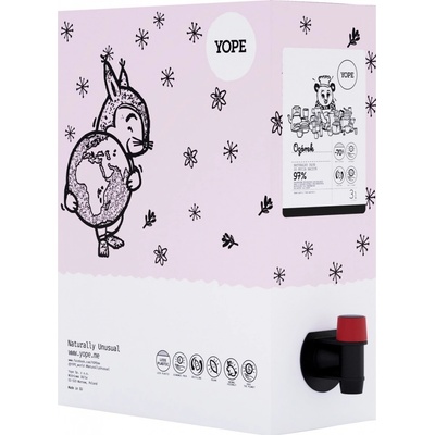 Yope Přírodní prostředek na mytí nádobí Refill Okurka 3 l