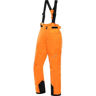 Alpine Pro Aniko 5 Detské lyžiarske nohavice KPAU239 neón pomaranč