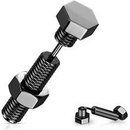 Šperky4U falešný piercing do ucha šroub FP103-K