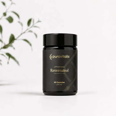 Purovitalis Liposomální Resveratrol 250mg 60 kapslí