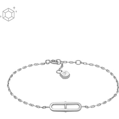 Fossil Dámský náramek ocelový JFS00637040 (Ag 925/1000, 9,8 g)