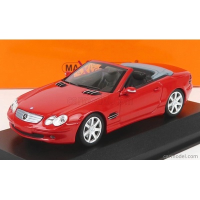Minichamps Mercedes benz Sl-class r230 2001 Red 1:43
