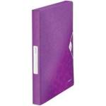 Leitz Briefcase with elastic band A4, wide, purple (46290062)