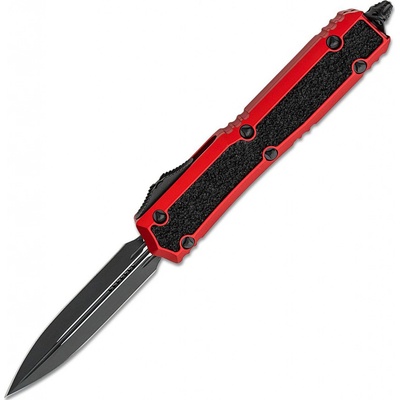 Microtech Makora 2021 Red W/ Dlc Blade Bubble Inlays, Dlc Hw 206-1DLCTRDBIS
