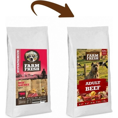Farm Fresh Beef and Rice 1,8 kg