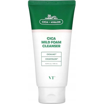VT Cosmetics CICA Jemná pěna na čištění pleti 300 ml – Zboží Mobilmania