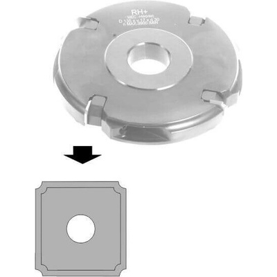 Nůž multi HW - 4x R2 pro frézu zaoblovací MULTIRADIUS