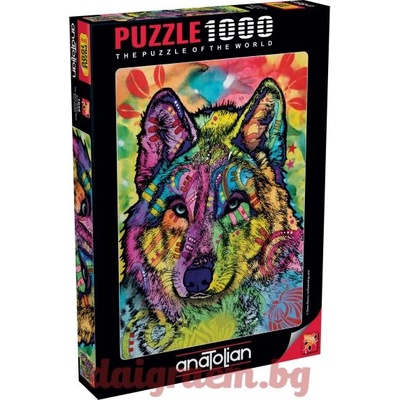 Anatolian Пъзел anatolian 1048 - 1000 части - Погледът на вълка (p1048)