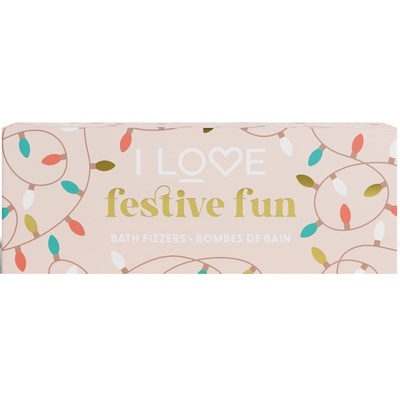 I Love Special Moments Festive Fun бомбичка за вана аромати Cinnamon, Pumpkin Spice, Gingerbread 3x150 гр