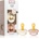 BIBS Colour Natural Rubber Size 1: 0+ months биберон Ivory / Blush 2 бр