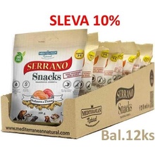 Serrano Snack for Dog SalmonTuna 12 x 100 g