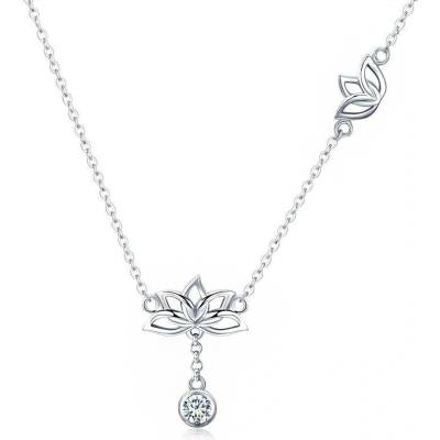 P&J Jewellery Stříbrný lotosový květ SN39