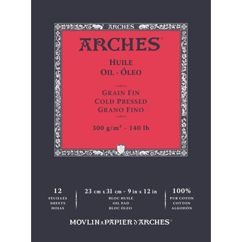 ARCHES Oil Cold Pressed Скицник 12 23 x 31 cm 300 g (A1795108)