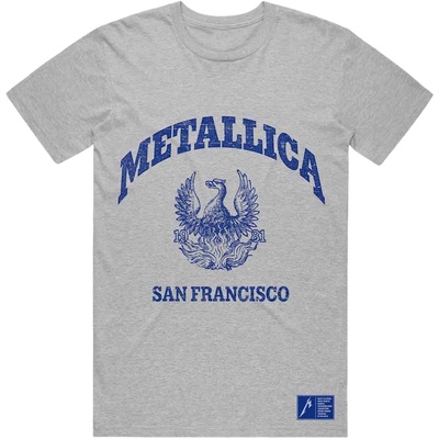 Metallica College Crest Grey XL Риза (METTS44MG04)