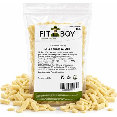Fitboy Bílá 29% 25 0 g