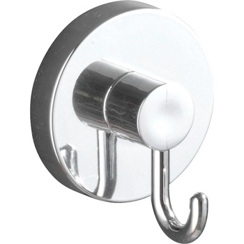 WENKO 20900100-Стоманена кука VACUUM-LOC, кръгла, 6x6, 7 cm, лъскав хром (WE0602)