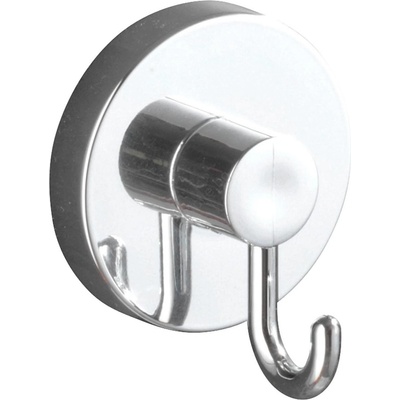 WENKO 20900100-Стоманена кука VACUUM-LOC, кръгла, 6x6, 7 cm, лъскав хром (WE0602)