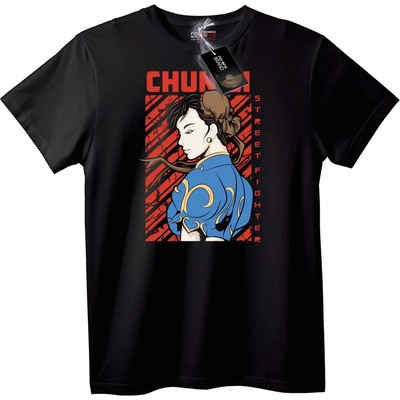 NOONEBRAND Тениска Chun Li Street Fighter - 4XL, White