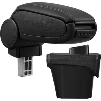 Pro. tec Peugeot 308 II подлакътник, черен, еко кожа