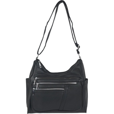 Черна дамска чанта - Lilana