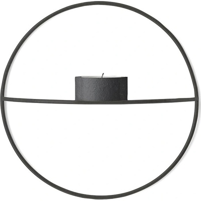 Nástěnný svícen POV Tealight S Black Audo Copenhagen