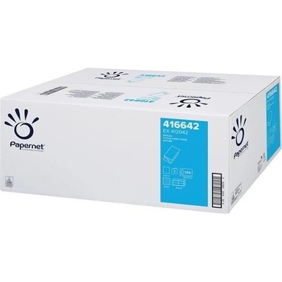 Papernet recykl dvouvrstvé bílý 15x266 ks