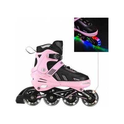 NILS Extreme Rollers Nils Extreme NA11230A rose LED ROZM. M (35-38) NILS EXTREME