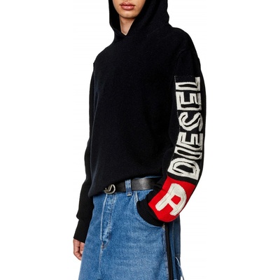 Diesel Sveter K-telendo Knitwear čierna
