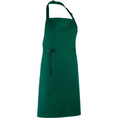 Premier Zástěra Colours PR 150 s laclem COT-39015020299 Zelená lahvově