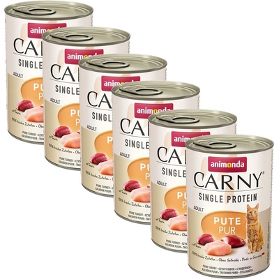 Animonda Carny Adult Single Protein - Чисто пуешко 6 x 400 г
