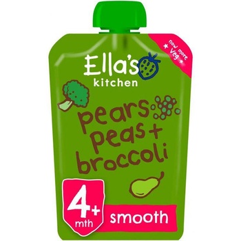 Ella's Kitchen Bio Hruška hrášok a brokolica 120 g