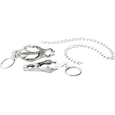 Mister B Pinch Japanese Clover Clamps with Chain