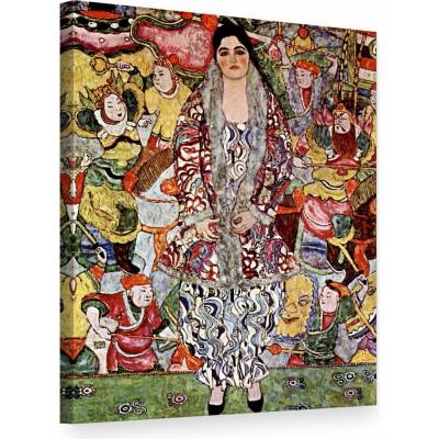 Obraz na plátne PORTRÉT FRIEDERIKE MARIA BEER – Gustav Klimt - 60x80 cm