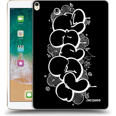 Picasee silikónový obal Apple iPad 10.5 2017 2. gen Throw up prehľadný