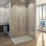 SanSwiss Душ кабина SanSwiss Easy STR4P хром 160x200 см 8 мм закалено стъкло (STR4P1605007)