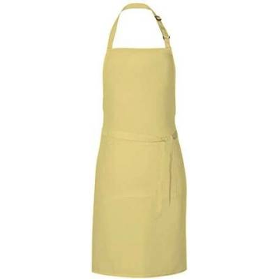 Link Kitchen Wear Unisex grilovací zástěra X987 Lemon Pantone 127 85x72cm