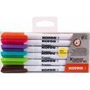 Kores Popisovač na biele a flipchartové tabule K-Marker W1 1-3 mm, 6 farieb