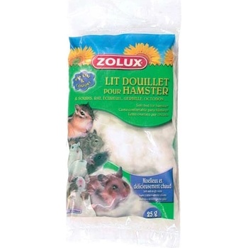 Zolux Měkká bílá výstelka do hnízda pro hlodavce 25 g